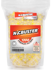 NICBUSTER 4 Hole Disposable Cigarette Filters - Bulk Economy Pack (1200 Filters) picture