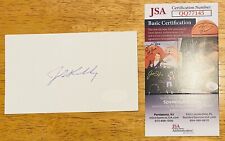 Jack Kilby Signed Autographed 3x5 Card JSA Certified Microchip Inventor Nobel picture