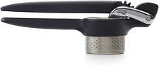 Potato Ricer and Vegetable Ricer, Heavy Duty Press and Mash Kitchen Tool, Black picture