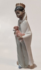 Lladro Figurine 4675 King Baltasar, Childrens Nativity with Original Box/Papers picture