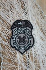 USCG Fullsize Badge Patch Grey MARSEC_3 MARSEC3 Item# 10021s picture