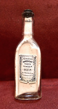 Antique Dental Medicine Bottle: Macmahan’s Handicap Tooth Powder. Unique Shape. picture