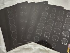 MRI X-Ray Brain Skull 5 Film Sheets 17