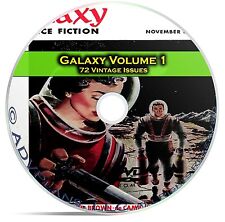 Galaxy, Vol 1, 72 Classic Pulp Magazine, Golden Age Science Fiction DVD CD C55 picture