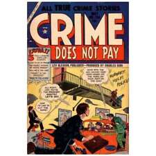Crime Does Not Pay #134 in Very Good minus condition. [y^ picture