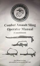 USMC 3 Point Combat Assault Sling AF-4111 Brand New Black picture