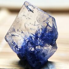 5.6Ct Very Rare NATURAL Beautiful Blue Dumortierite Crystal Specimen picture