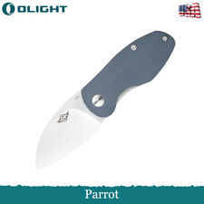 Olight Oknife Parrot Tactical Foldable Pocket EDC Knife Sheepsfoot Blade - Grey picture