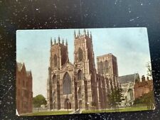 Great Northern RW Cathedral York Minister Church Religious Photo Postcard picture