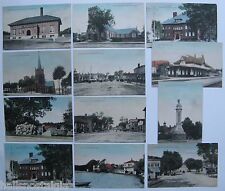 Set of 12 Arlington MA Sother-Mears Co. 1910 Postcards; Trolley, Moxie, Mass Ave picture