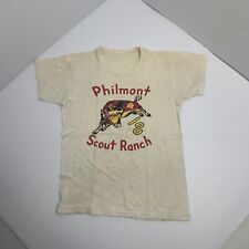 Vintage 1960s Boy Scout Philmont Scout Ranch T-Shirt - Youth picture