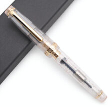 Jinhao 82 Acrylic Transparent Fountain Pen Fine Nib 0.5mm Ink Writing Gift Pen picture