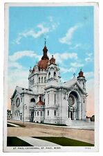 St. Paul Cathedral, Minnesota Vintage Postcard picture