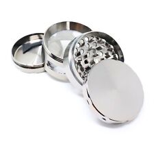 2'' 45 mm Alloy Metal Silver Grinder 4 Layers Smash Smoking Herbal THB-88 picture