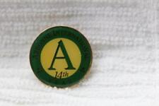 Vintage Arbonne International 14 year Pin Broch Pinback ASI35850 green 1