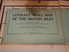 1900'S BRITISH ISLES CANVAS FOLD OUT MAP - KD 4144I picture