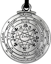 Amuletos De Proteccion Y Para Buena Suerte Contra La Brujeria Medallon Colgante picture