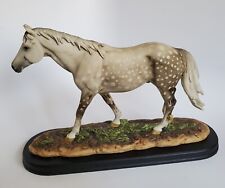Vintage Spotted Grey Arabian Horse sculpture figurine mare picture