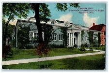 1913 Peabody Hall Lawrence Conservatory Music Field Appleton Wisconsin Postcard picture