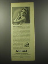 1955 Mullard Cathode Ray Tubes Ad - Progress in Electronics picture