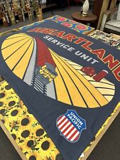 Blanket UNION PACIFIC RAILROAD Heartland Service Unit 5by 4 Ft picture