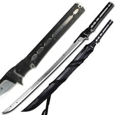 Ninja Rising Vengence 1045 High Carbon Steel Full Tang Handmade Sword + Sheath picture