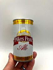 Gorgeous 12oz PIKES PEAK ALE SS Pull Tab Beer Can Walter Brewing Pueblo Colorado picture