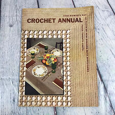 Vintage Woman's Day Crochet Annual Paperback Book 1948 / Sewing Crafts - Stained picture