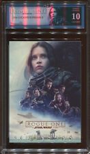 2016 ROGUE ONE: A STAR WARS STORY PROMO 5 HG GEM MINT 10 HEROES GRADING picture