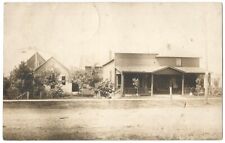 Beulah Michigan MI ~ Town Buildings RPPC Real Photo Postcard 1915 picture