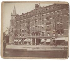 c1895 The Genesee Hotel Buffalo New York NY Antique Photo On Board picture