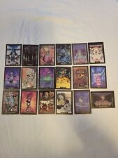1991 BROCKUM ROCK CARDS ART STICKERS SET COMPLETE 18 STICKERS picture