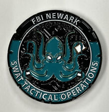 FBI Federal Bureau Of Investigation Newark Division SWAT Tac/Ops Challenge Coin picture