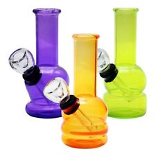 5” glass Hookah Water Pipe  Glass Tobacco Bong CLEARANCE SALE, USA SELLER picture