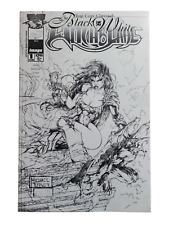 TOP COW CLASSICS IN BLACK AND WHITE WITCHBLADE #1 9.4 NM 2000 SKETCH COVER IMAGE picture