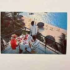 Vintage Jamaica Chrome Postcard  Montego Beach Hotel A12 picture