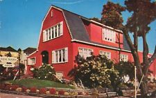 Berkeley CA California, The Red Barn Restaurant Advertising, Vintage Postcard picture