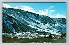 Aspen CO-Colorado, Aspen Mountain Ski Runs, Little Nell Vintage Postcard picture