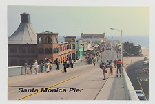 Santa Monica Pier California Postcard Unposted picture