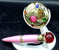 Sailor Moon Proplica Makeover Brooch Disguise Pen Set Premium Bandai USED picture