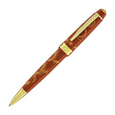Cross Bailey Light Year of the Dragon Ballpoint Pen in Polished Amber Resin GT picture