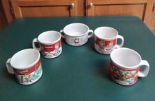 VTG Campbell's Soup Mugs & Soup Bowl - Lot of 5 picture