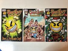 Smiley The Psychotic Button Lot: 3 Comics All VF-NM picture