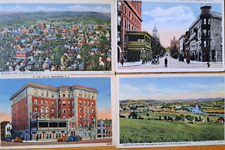 LOT of 4   Vintage Postcards   BINGHAMTON, NEW YORK  NY ca.1920's-1940's picture