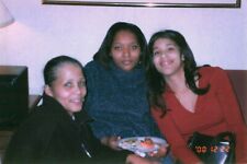 2000s Found Color Photo Pretty  Women African American Black Woman #27 picture