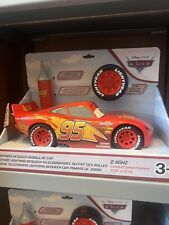 Disney Parks Cars Lightning McQueen Bubble RC Car Toy New with Box. picture