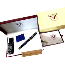 VISCONTI Opera Fountain Pen Discontinued Product Vintage Blue Nib M 14K picture