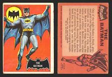 1966 Batman (Black Bat) Vintage Trading Card You Pick Singles #1-55 picture