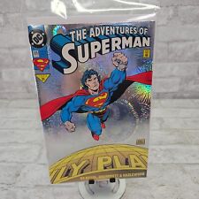 The Adventures of Superman #505 (1993, DC) Rainbow Foil Cover picture