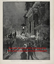 Republican National Convention RNC Chicago Illinois, Large 1880s Antique Print 2 picture